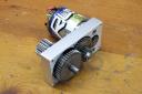 Gear box with one cover  removed