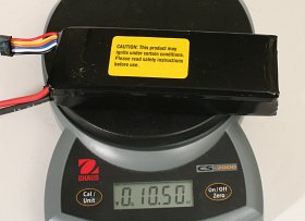 16 volt 3200 mha LiPoly pack