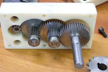 Gears in box Gears in box