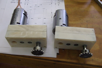Completed gearboxes