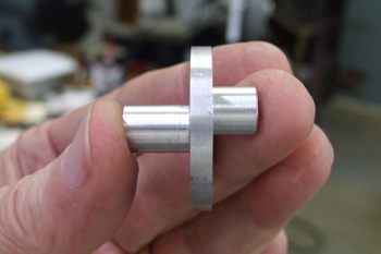 Completed offset idler shaft