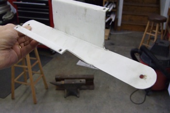 Chain guard after bending