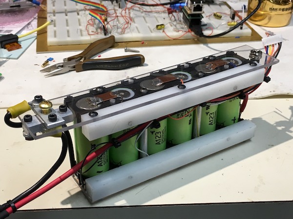 Battery assy and switch