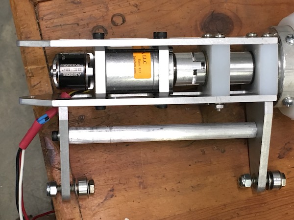 Rotor motor and gearbox