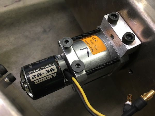 Drive motor and gearbox