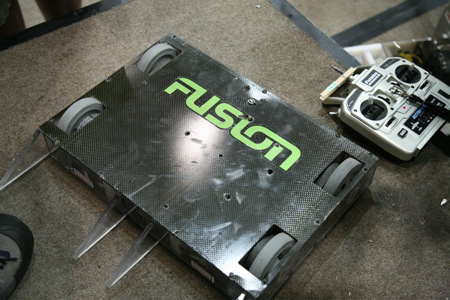 Fusion with holes punched by Stewie Bot Fusion with holes punched by Stewie Bot