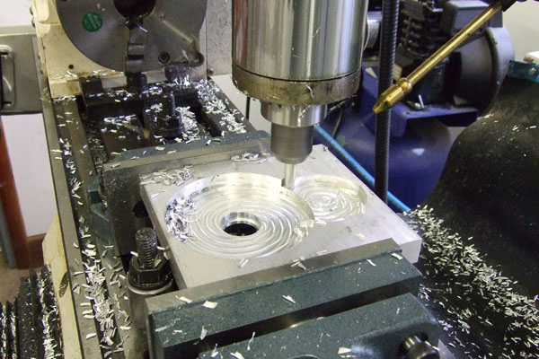 CNCing gear box