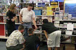 ARFC table at Hobby Town