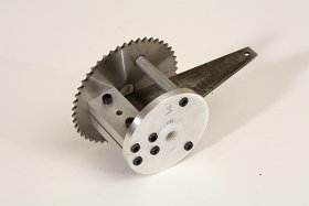 Rotor before weight reduction