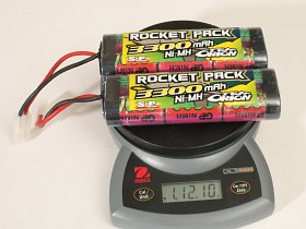 14.4 volt, 3300 mah NiMH
