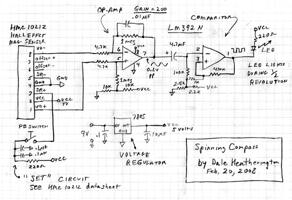 Compass Schematic Compass Schematic